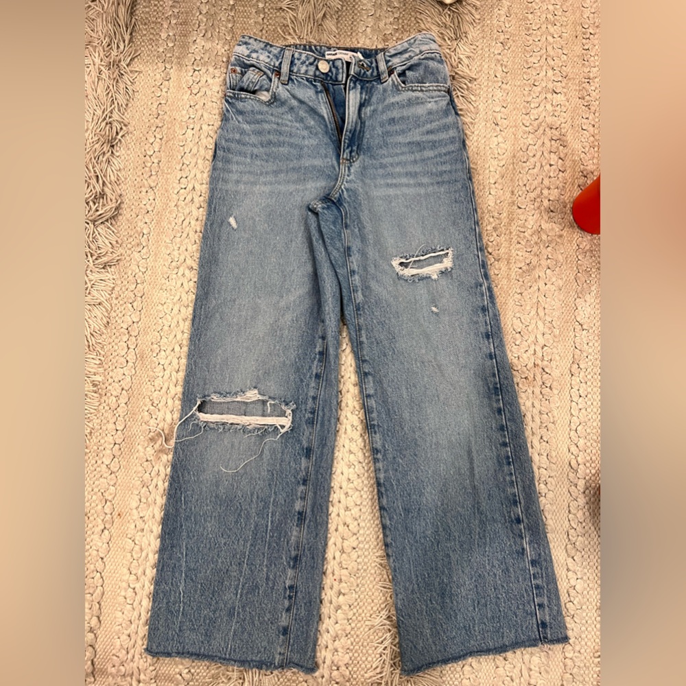 Garage ripped jeans size 00 23